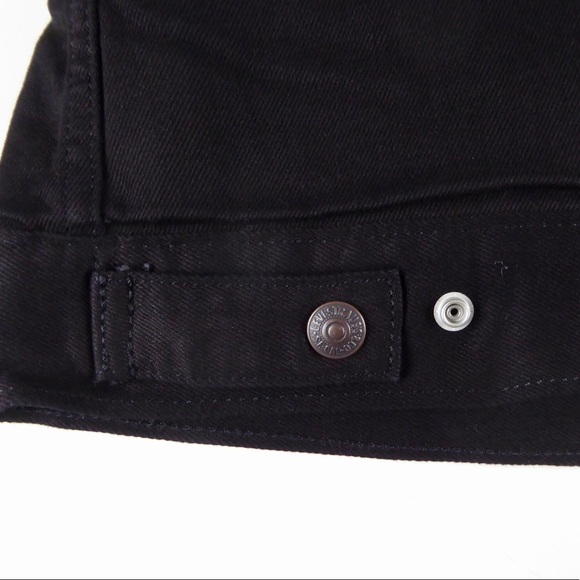 Levi’s Trucker Denim Jacket Camo Sherpa Lining NWT - Picture 11 of 12